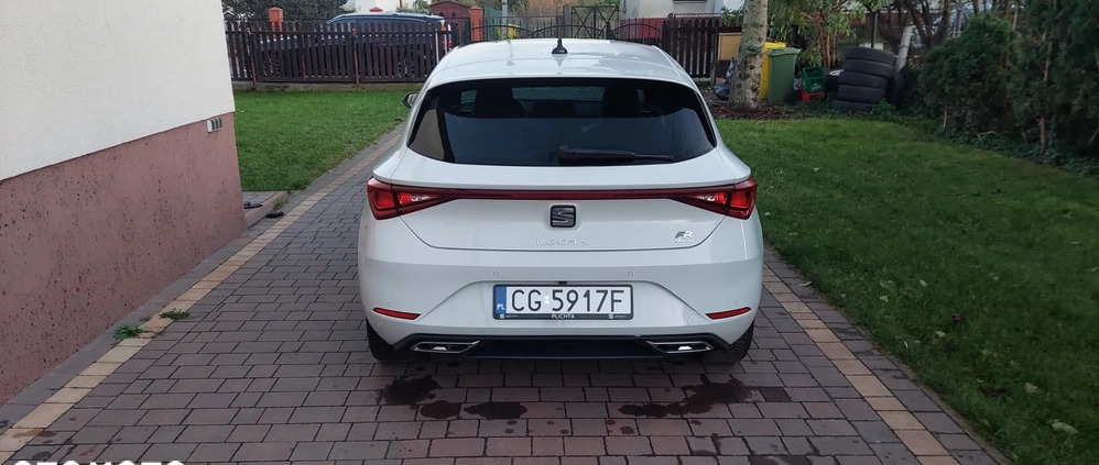 Seat Leon cena 106000 przebieg: 21000, rok produkcji 2020 z Grudziądz małe 191